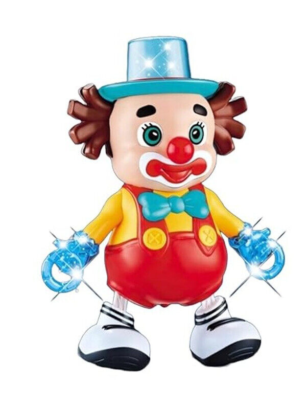 

Generic Dancing Clown Toy For Kids With 3D Lights and Sound