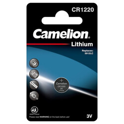 Camelion CR1220 Lithium 3V Battery - One Piece
