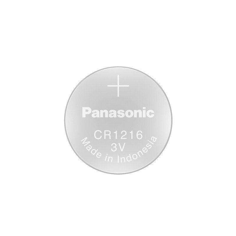 Panasonic CR1216 Lithium 3V Indonesia Batteries - 5 Pieces