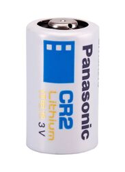 Panasonic 3V Battery, Cr2, White