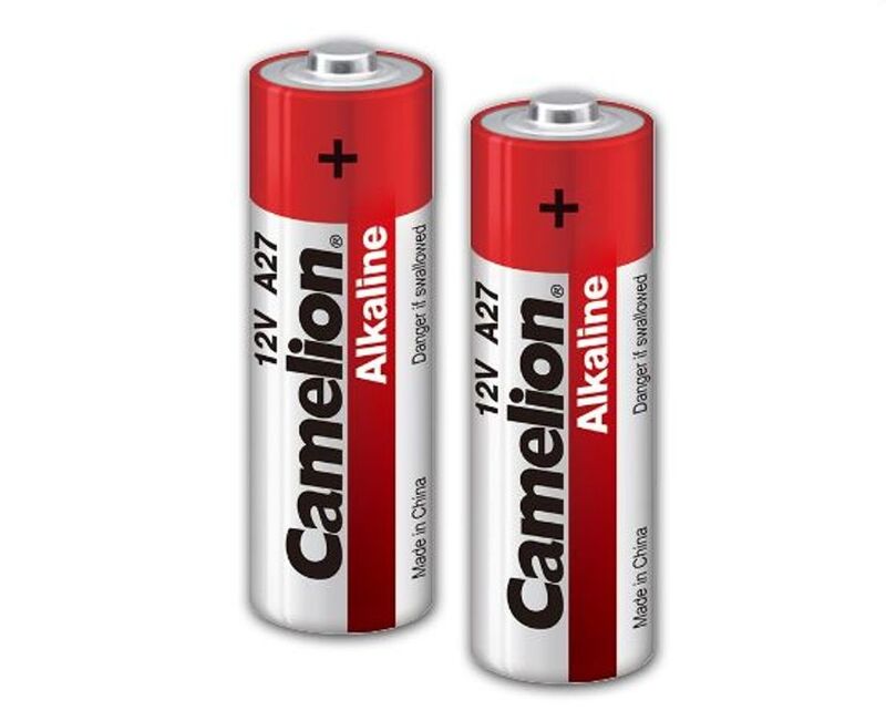Camelion A27 Alkaline 12V 0% Mercury Batteries - 5 Pieces