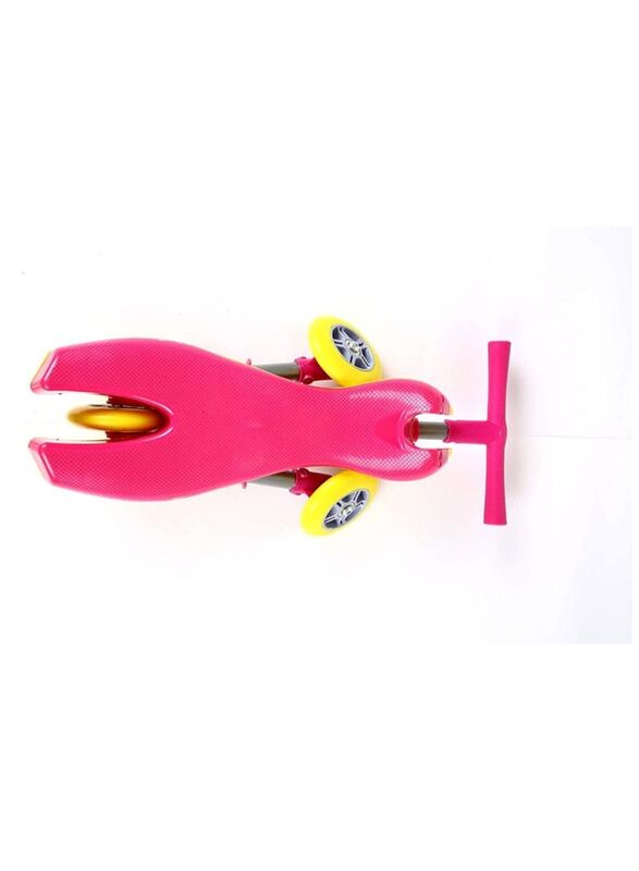 Foldable 3 Wheels Kids Scooter, 1-4 Years, Pink