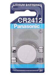 Panasonic Lithium 3V Indonesia Battery, CR2412, Silver