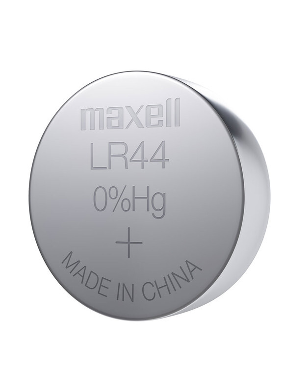 Maxell 50-Pieces (A76) LR44 AG13 Alkaline Button Cell Hg 0% 1.5V Batteries