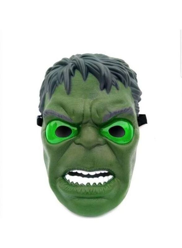 Hulk Mask That Shines, Ages 3+, Multicolour