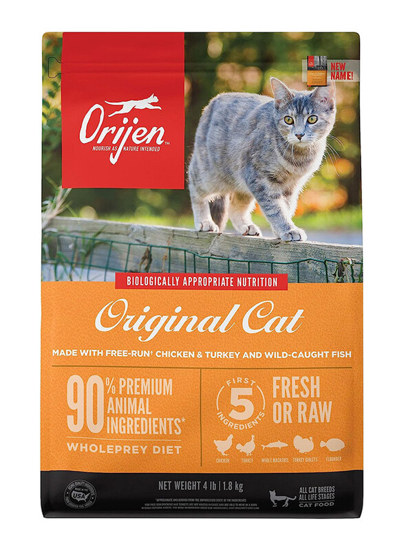 

Orijen Original Grain Free Dry Cat Food, 4Lb