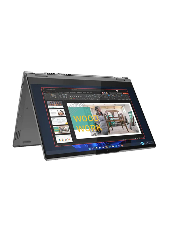 Lenovo ThinkBook 14s Yoga G2 IAP Laptop, 14" FHD Touch Display, Intel Core i5-1235U, 512GB SSD, 16GB RAM, Intel Iris Xe Graphics, EN KB, Windows 11 Pro, Mineral Grey