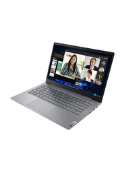 Lenovo ThinkBook 14 G4 IAP Laptop, 14" FHD Display, Intel Core i5-1235U, 256GB SSD, 8GB RAM, Intel Iris Xe Graphics, EN KB, Windows 11 Pro, Mineral Grey