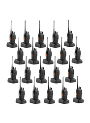 Baofeng 20 Piece Handheld Two Way Radios Walkie Talkies With Battery and Charger, BF-888S, Black