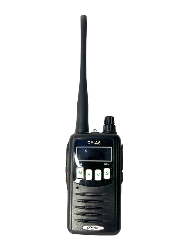 

Crony 5-15 Km Two Way Radio Walkie Talkies, CY-A6, Black