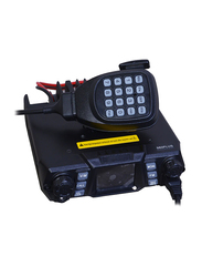 Crony 100 Km Car Intercom Wireless Transceiver Voice Activated Walkie Talkie, CN-980plus, Black