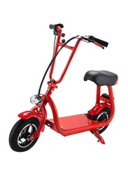 Mini Harley Double Seat Two Wheels 36V 8A Lithium Battery Electric Bike, Red