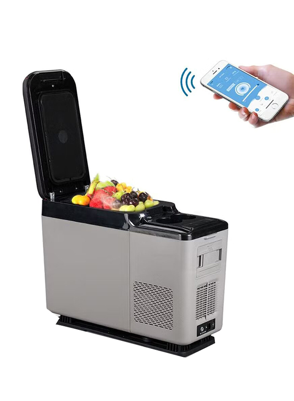 Crony Cf15 15L Vehicle Refrigerator With App Dc 12V For Centre Armrest In Car Truck Refrigerator With Battery