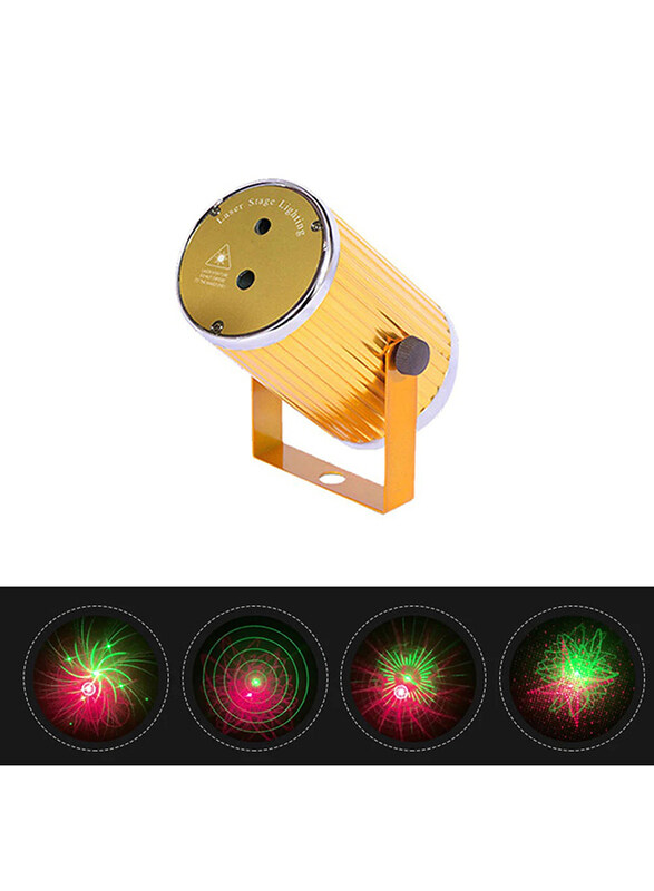 

Crony 2 Hole Cylinder USB Laser Light Lamp, Multicolour
