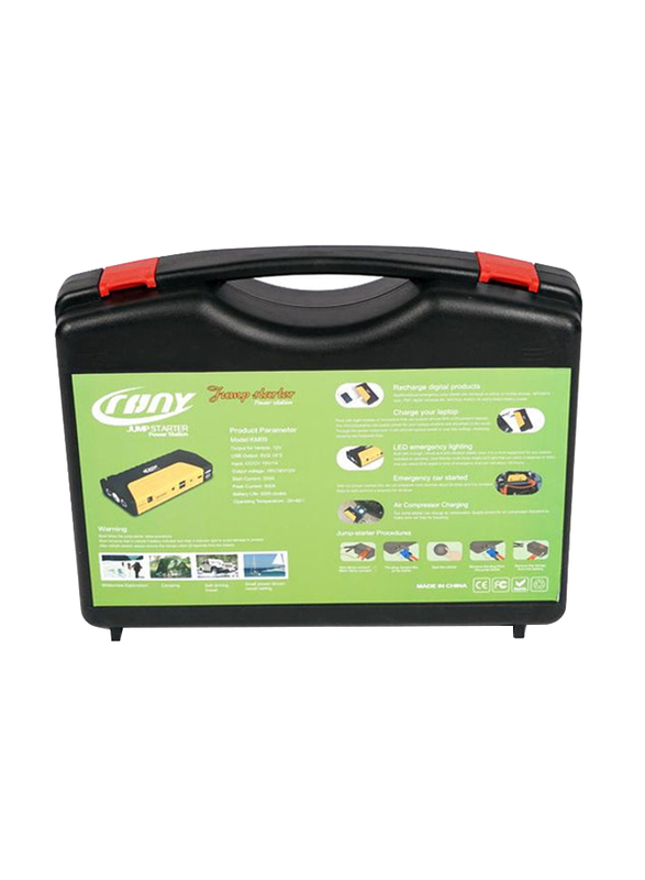 Crony D16 Km-09 Air Compressor With Auto Car Jump Starter