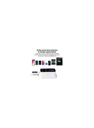 Crony YC-CDA19 8-Port USB Charger Adapter with Smart LED Display, Multicolour