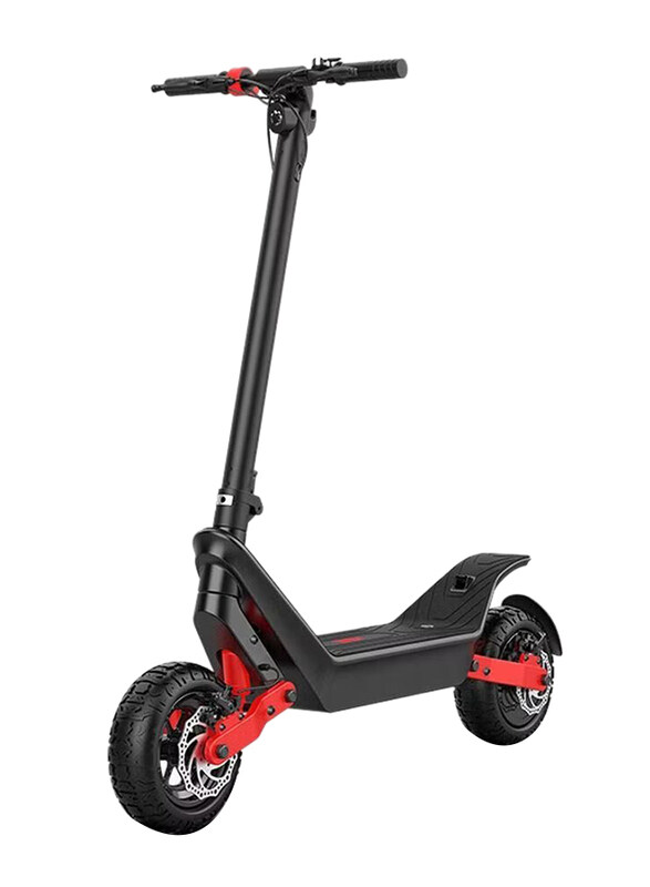 

Crony X10 Dual Motor Foldable Off-Road Electric Scooter, 2400W, Black