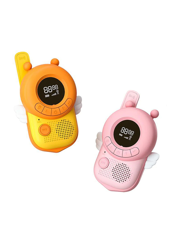 Crony Bee Magic Little Bee Intercom Walkie Talkie Toy, 2 Pieces, Ages 3+