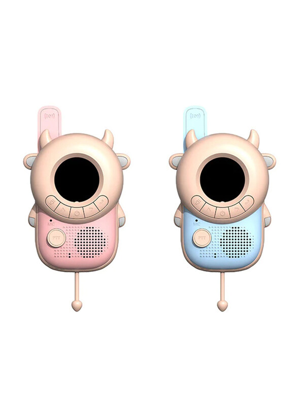 

Crony Cow Magic Little Bee Intercom Walkie Talkie Toy, 2 Pieces, Ages 3+