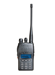 Crony 5-15km Rechargeable Protable Wireless Radio Long Range Walkie Talkie, MT-777 UHF, Black