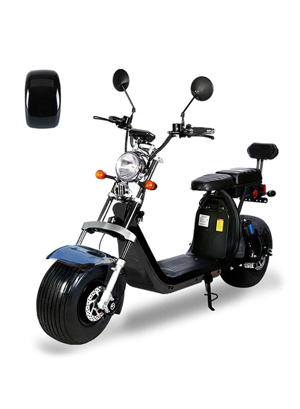 

Crony 3000W Motorbike High Speed Harley tyre Double Seat Electric Motorcycle, G-029, Black