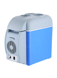 Car Icebox 7.5L Dual Function Mini Car Refrigerator Food And Beverage Cooler And Warmer