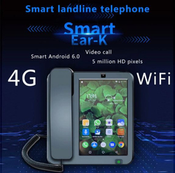 Smart LTE 4G KT8001 Fixed Wireless Landline, Black