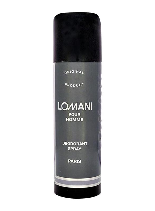 

Lomani Paris Pour Homme Deodorant Spray for Unisex, 200ml