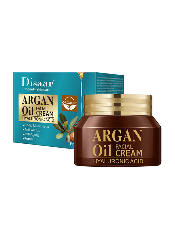 

Disaar Beauty Skincare Argan Oil Hyaluronic Acid Facial Cream, 50ml