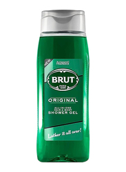 Brut Original All In One Shower Gel for Hair & Body, 500ml