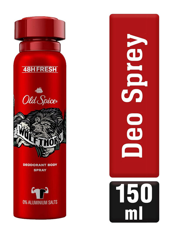 

Old Spice Wolfthorn Deodorant Body Spray, 150ml
