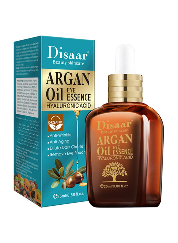 

Disaar Beauty Skincare Argan Oil Hyaluronic Acid Eye Essence, 25ml