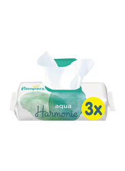 Pampers 864-Piece Aqua Harmony Baby Wipes, White