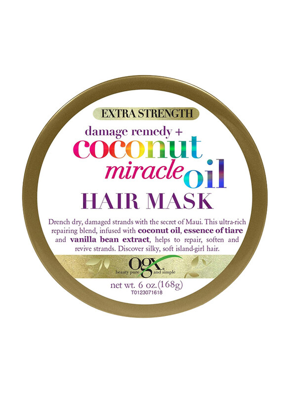 

Ogx Extra Strength Damage Remedy + Coconut Miracle Oil Hair Mask, 6oz