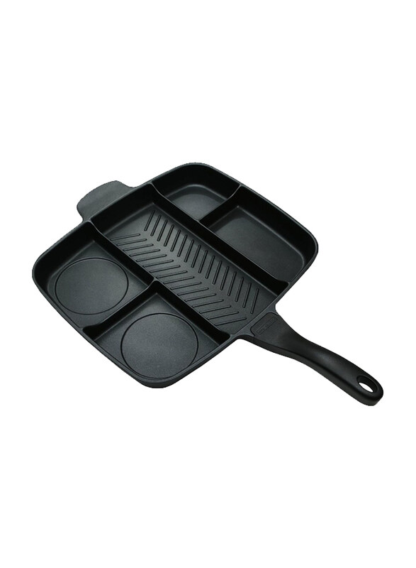 

Generic 5 In 1 Grill Pan, CKB4-GP-38, Black