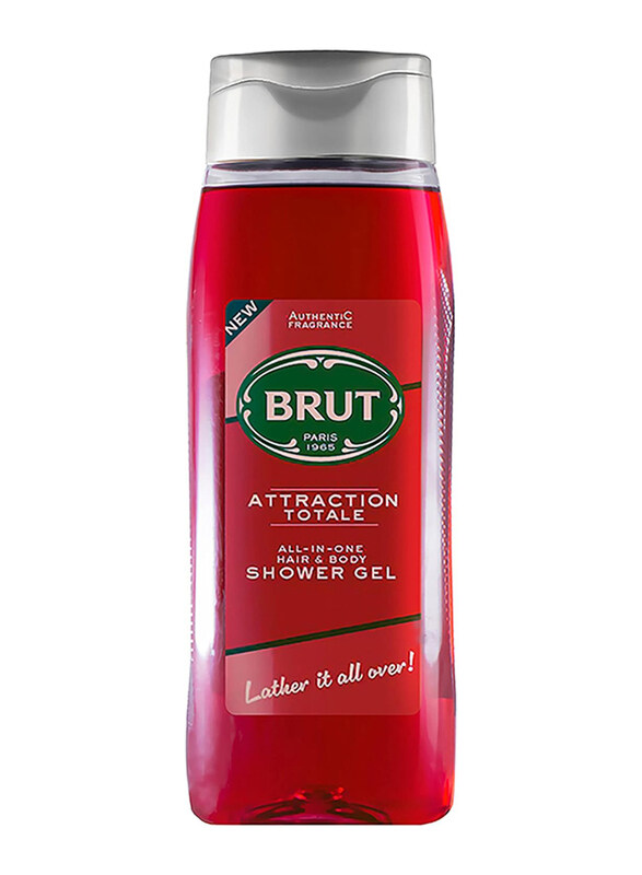 

Brut Shower Gel Attraction, 500ml, Multicolour