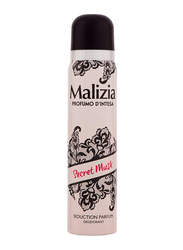 Malizia Secret Musk Deodorant Spray for Her, 150ml