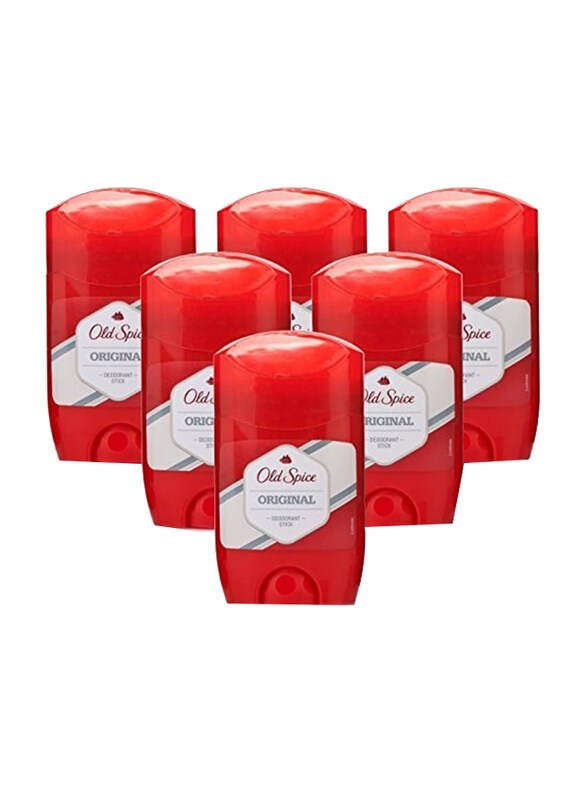 

Old Spice Original Deodorant Sticks for Men, 6 x 50ml