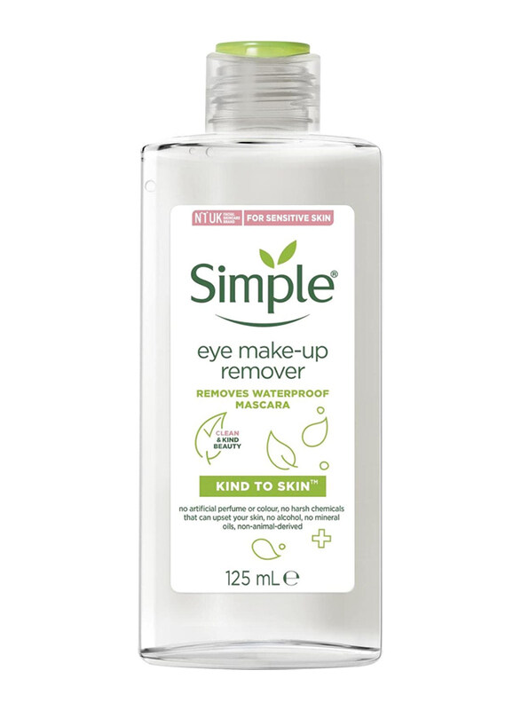 

Simple Eye Makeup Remover, 125ml, White