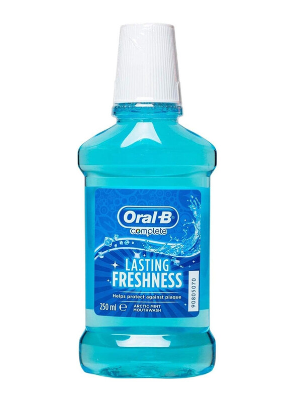 

Oral B Complete Lasting Freshness Arctic Mint Mouthwash, 250ml