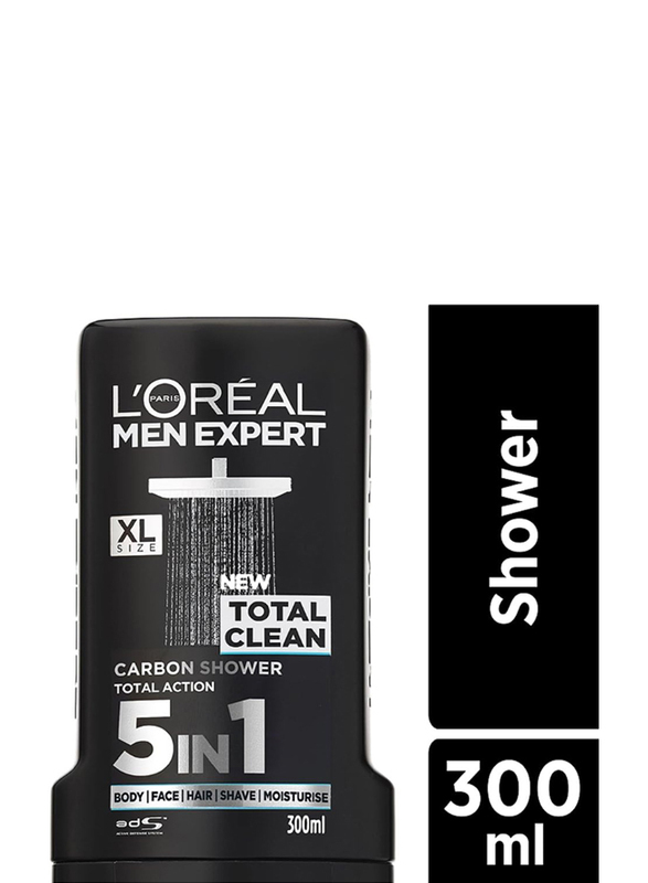 L'oreal Paris Expert Total Clean Shower Gel, 300ml