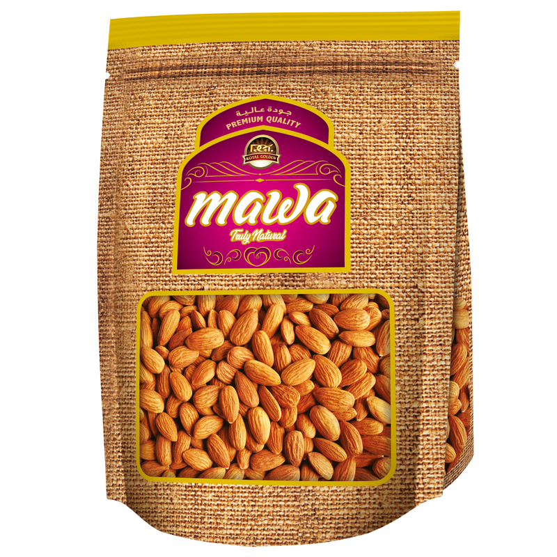 MAWA Raw Almonds Regular 500g (NPX 32/34)