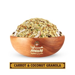 Mawa Granola (Carrot, Coconut) 500g Jar