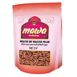 MAWA Unsalted Dry Roasted Pecan 225g (Pink Pouch)