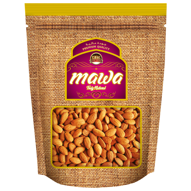 MAWA Raw Almonds Regular 500g (NPX 32/34)