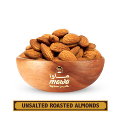 MAWA Unsalted Roasted Almonds 500g (Plastic Jar)