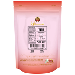MAWA Unsalted Roasted Almonds 100g (Pink Pouch)