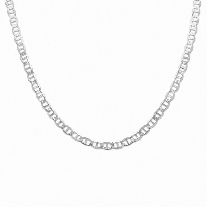 Vibez Jewelz Concave Mariner Silver 92 Chain