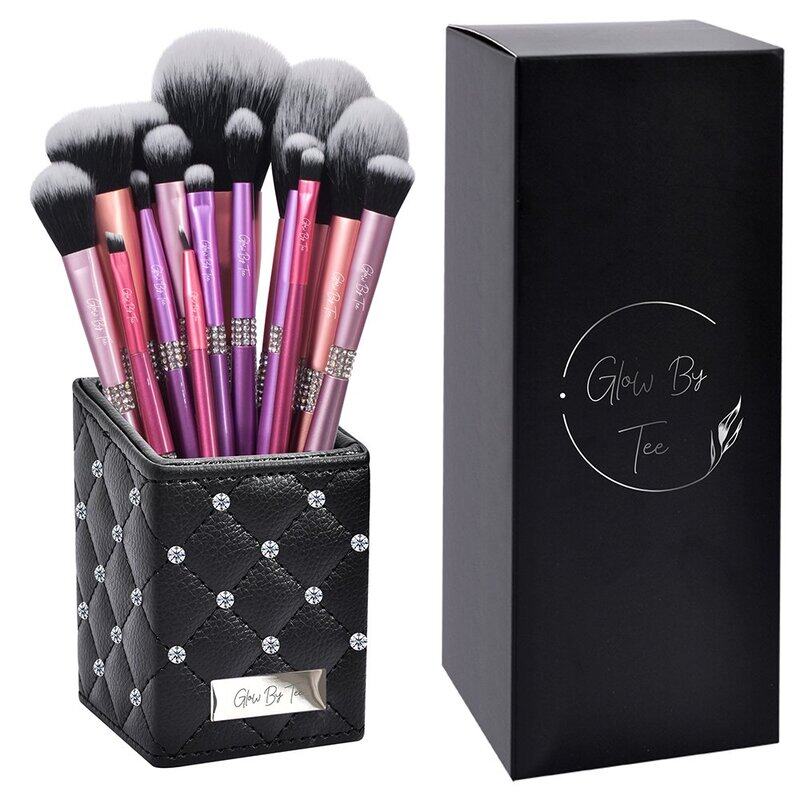 

Other Brand Ametrine Black Stand 15 pcs Brush Set