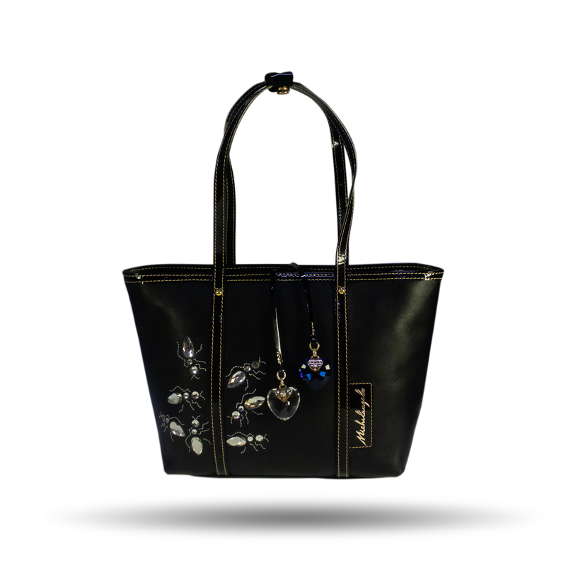 Michel Angelo Ladies Hand Bag Black